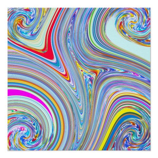 RhineStone 5 Swirl Perfectポスター ポスター (正面)