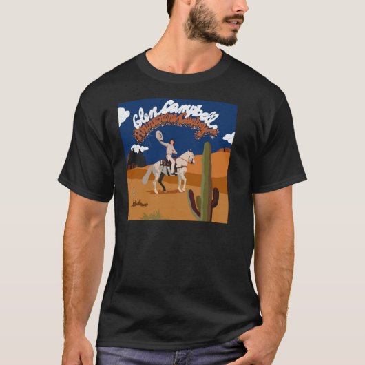 Rhinestone Cowboy AlbumエッセンシャルTシャツ Tシャツ (正面)