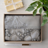 Rhinestone Patina、背景きらきら光る 薄葉紙 (ギフト)