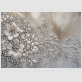 Rhinestone Patina、背景きらきら光る 薄葉紙