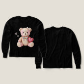 Rhinestone Valentine Bear  (デザイン 正面＆背面)