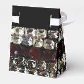 Rhinestones -ヴィンテージジュエリー フェイバーボックス (裏面サイド)