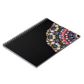 Rhinestones、Sequins、紙吹雪 ノートブック (左側)