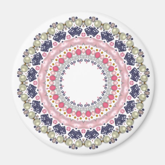 Rhinestones、Sequins、紙吹雪 マグネット (正面)