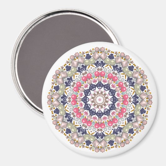 Rhinestones、Sequins、紙吹雪 マグネット (正面/裏面)