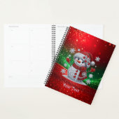 Rhinestones Snowman Holiday Planner プランナー手帳 (ディスプレー)