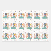 Rhinoがチャンピオンイラストレーション ラッピングペーパーシート (正面2)