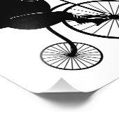 Rhinoが自転車に乗る フォトプリント (角)