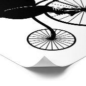 Rhinoが自転車に乗る ポスター (角)