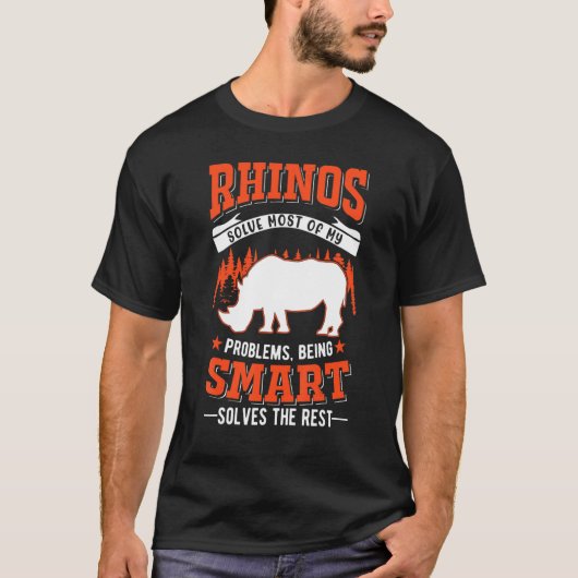 Rhinoの問題の大部分を解決する Tシャツ (正面)
