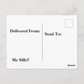 Rhinoの母親と子牛 ポストカード (裏面)