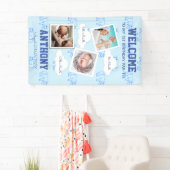 Rhinoへようこそ1st誕生日の写真 横断幕 (インサイチュ)