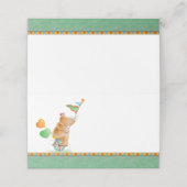 Rhinoウォーターカラーアートベビーシャワーゲスト座席表 プレイスカード (外部開封)