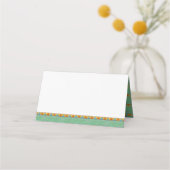 Rhinoウォーターカラーアートベビーシャワーゲスト座席表 プレイスカード (裏面)