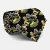 Rhinoカップルのフットプリントネックタイ ネクタイ (ロール)