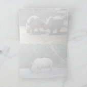 RhinoグリーティングカードAK カード (内部)