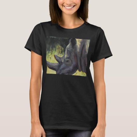 Rhinoスパゲティストラップタンクトップ Tシャツ (正面)