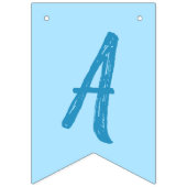 Rhinoバースデーパーティーブルー バンティングフラッグ (第3の旗)