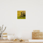 Rhinoフォトプリント ポスター (キッチン)