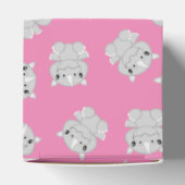 Rhinoベビーシャワーサファリピンクガール フェイバーボックス (上部)