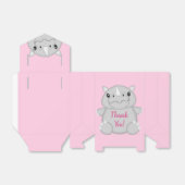 Rhinoベビーシャワーサファリピンクガール フェイバーボックス (折り畳みなし)