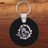 Rhinoマッスルフィットネスボディビル重量挙げ キーホルダー (正面)