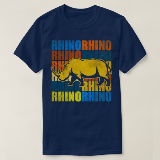 Rhino2 Tシャツ (デザイン正面)