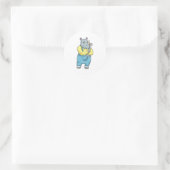 Rhino as整備士とレンチ ラウンドシール (バッグ)