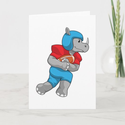 Rhino at Football Sports カード (正面)