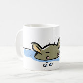 rhino bath mug コーヒーマグカップ (正面左)
