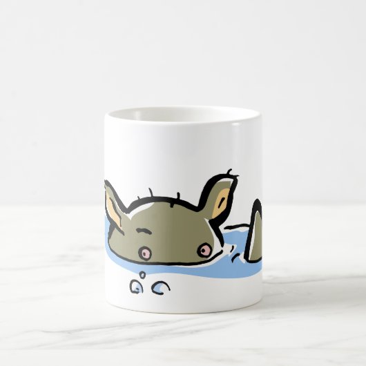 rhino bath mug コーヒーマグカップ (中央)