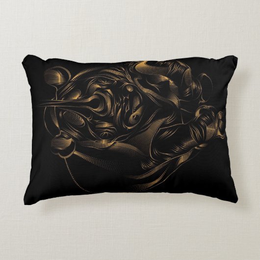 Rhino Blanket For Women | Cute Rhino Lover Gift アクセントクッション (正面)