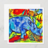 Rhino coloré  (正面/裏面)