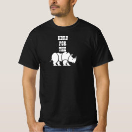 Rhino Emojiのカスタマイズ可能なフェスティバル Tシャツ