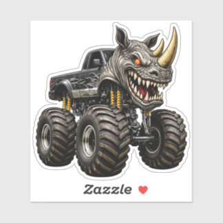 Rhino Monster Truck Beast  シール