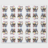 Rhino Wildlife & Waterカラーセット自然 ラッピングペーパー (フラット)