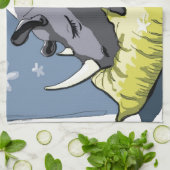 rhinoceros キッチンタオル (折り畳み)