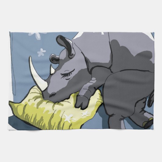 rhinoceros キッチンタオル (横)