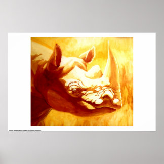 Rhinoceros ポスター