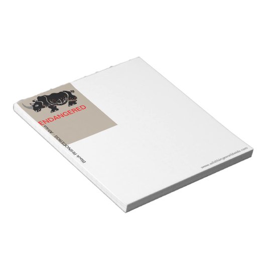 RHINOCEROS – メモ帳 – 小 (アングル)