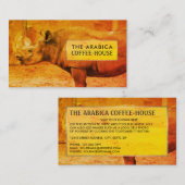 Rhinoceros、African Rhino、コーヒーハウス 名刺 (正面/裏面)