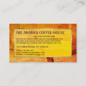 Rhinoceros、African Rhino、コーヒーハウス 名刺 (裏面)