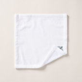 Rhinoceros Design Monogrammed バスタオルセット (ウォッシュタオル)