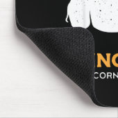 Rhinoceros Unicorns Are Real Funny Animal  マウスパッド (コーナー)