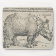 Rhinoceros, Woodcut by Albrecht Durer