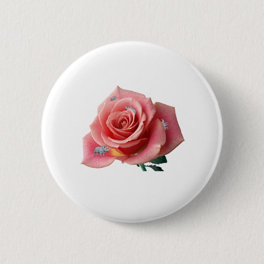 Rhinocerose 缶バッジ (正面)