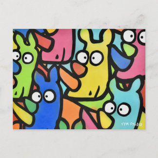 RHINOSグラフィティポストカード ポストカード