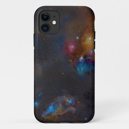 RhoのOphiuchiの雲の複雑な暗黒星雲 Case-Mate iPhoneケース (裏面)