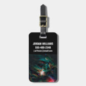 Rhoオピウチ雲コンプレックス。 ラゲッジタグ (正面縦)