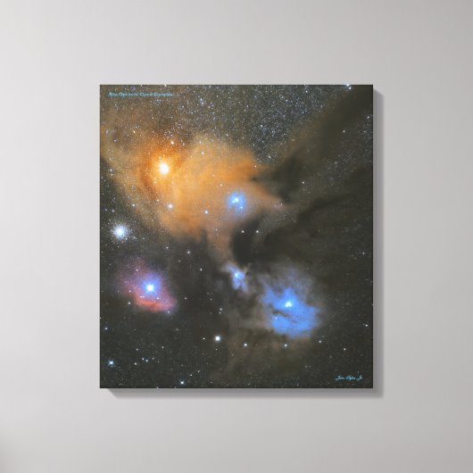 Rho Ophiuchiクラウド複合キャンバス印刷 キャンバスプリント (正面)